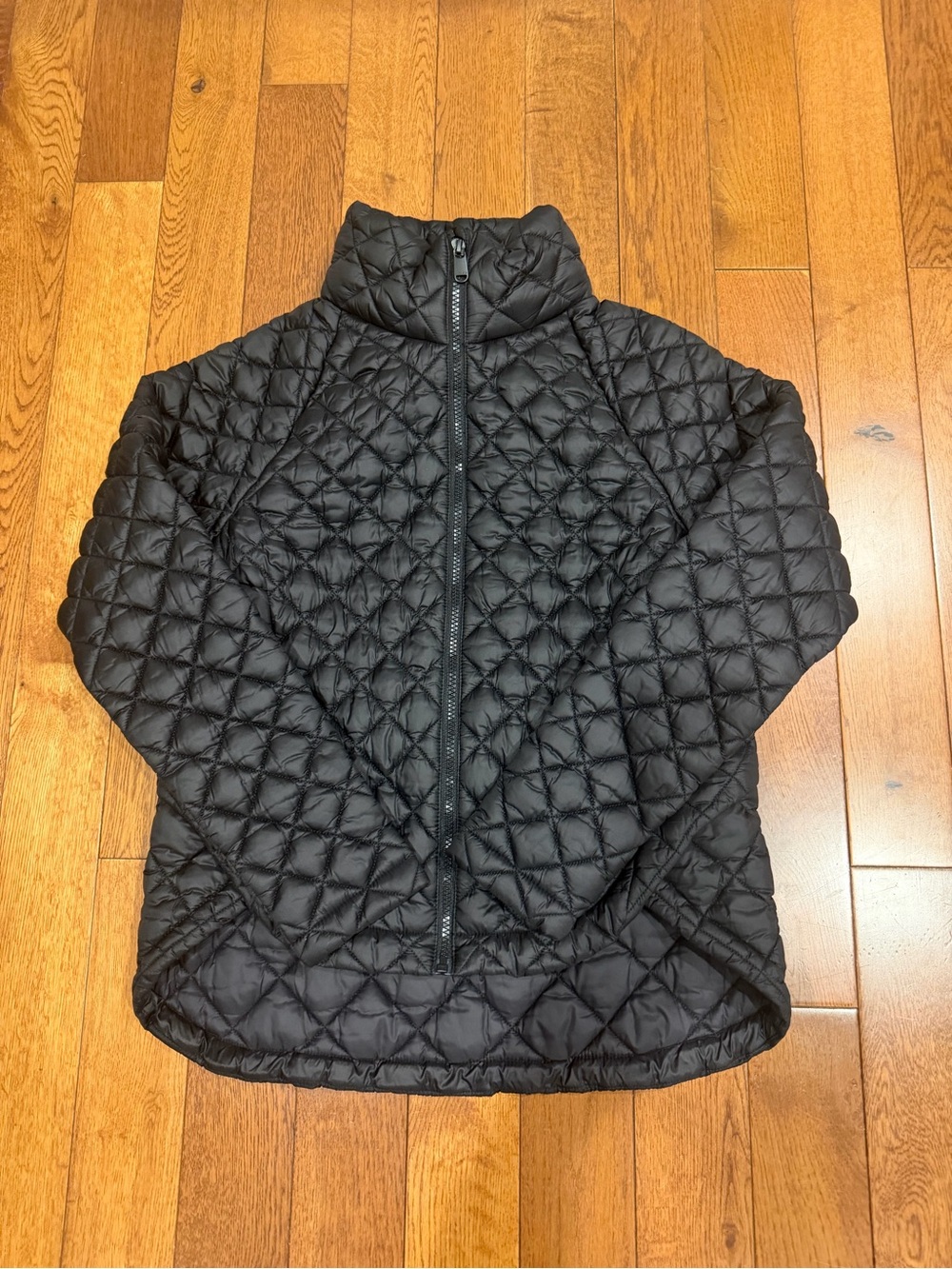 Athleta Whisper Featherless Black Puffer Jacket (Size XXS)
